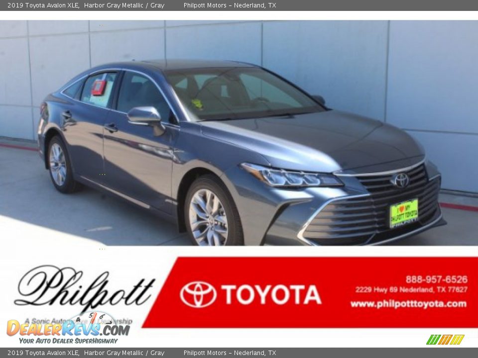 2019 Toyota Avalon XLE Harbor Gray Metallic / Gray Photo #1