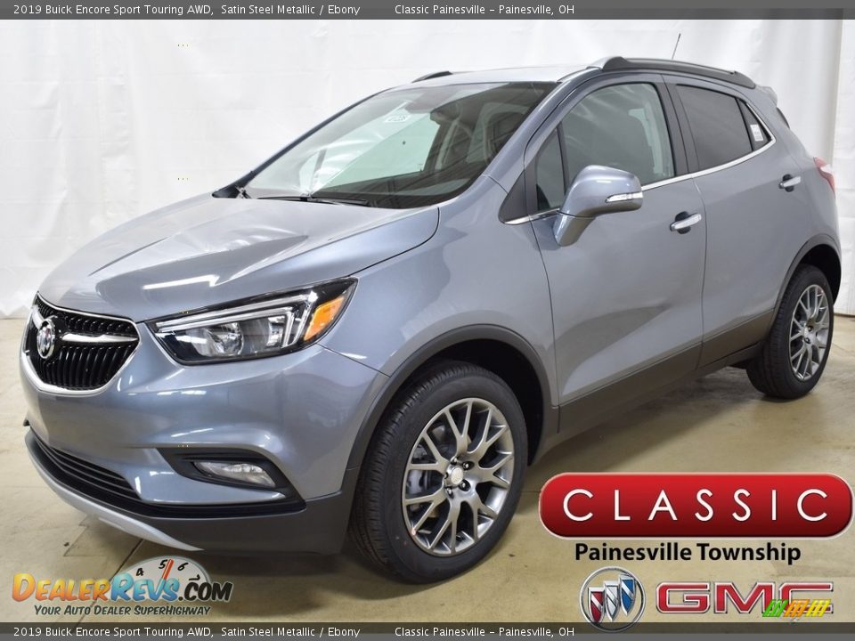 2019 Buick Encore Sport Touring AWD Satin Steel Metallic / Ebony Photo #1