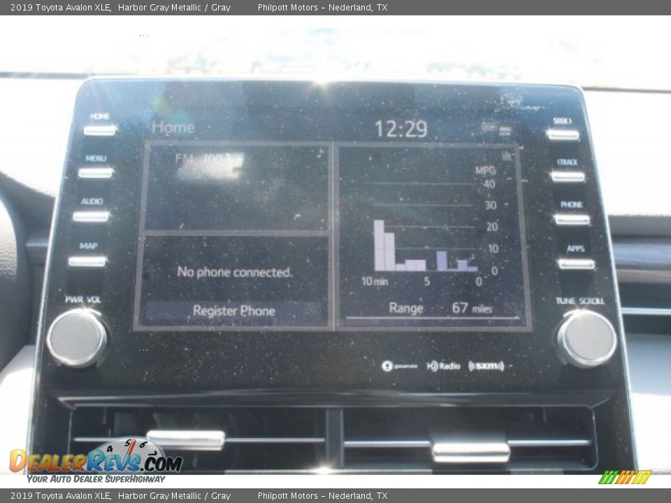 2019 Toyota Avalon XLE Harbor Gray Metallic / Gray Photo #11