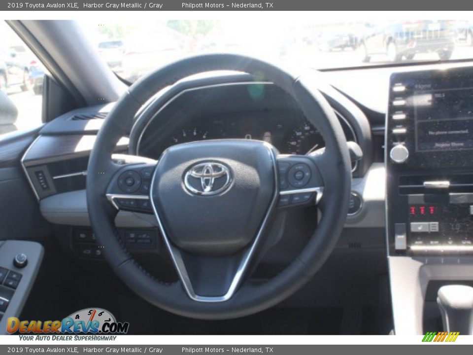 2019 Toyota Avalon XLE Harbor Gray Metallic / Gray Photo #20