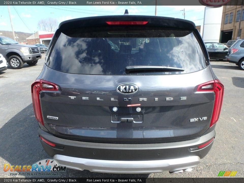 2020 Kia Telluride EX AWD Gravity Grey / Black Photo #3