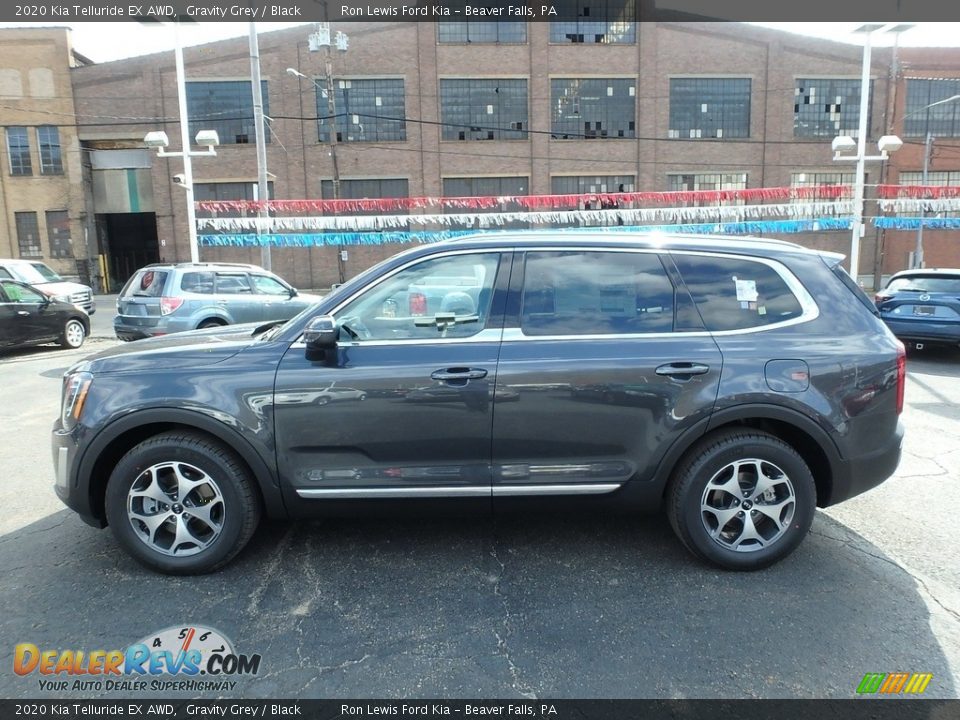 Gravity Grey 2020 Kia Telluride EX AWD Photo #6