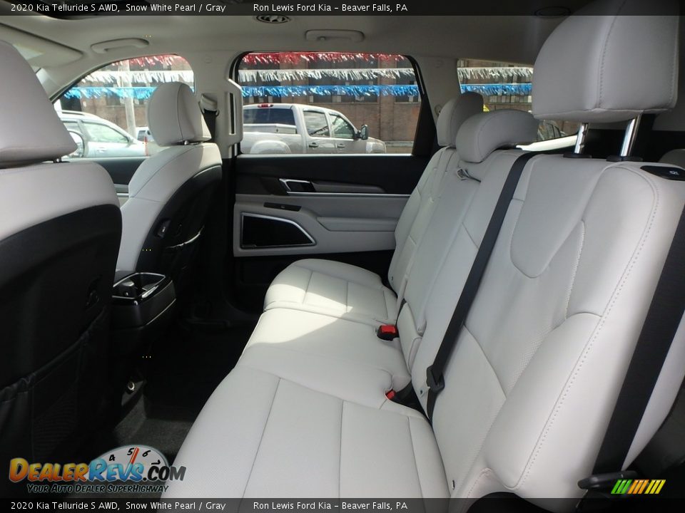 Rear Seat of 2020 Kia Telluride S AWD Photo #12