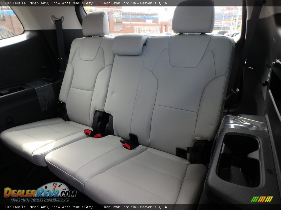 Rear Seat of 2020 Kia Telluride S AWD Photo #13