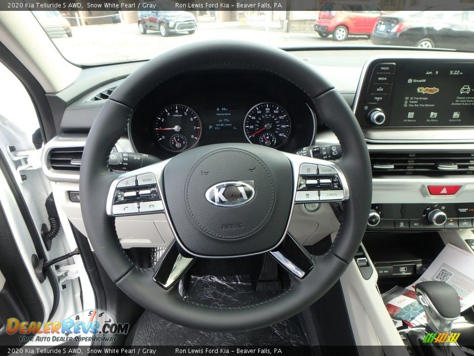 2020 Kia Telluride S AWD Steering Wheel Photo #17