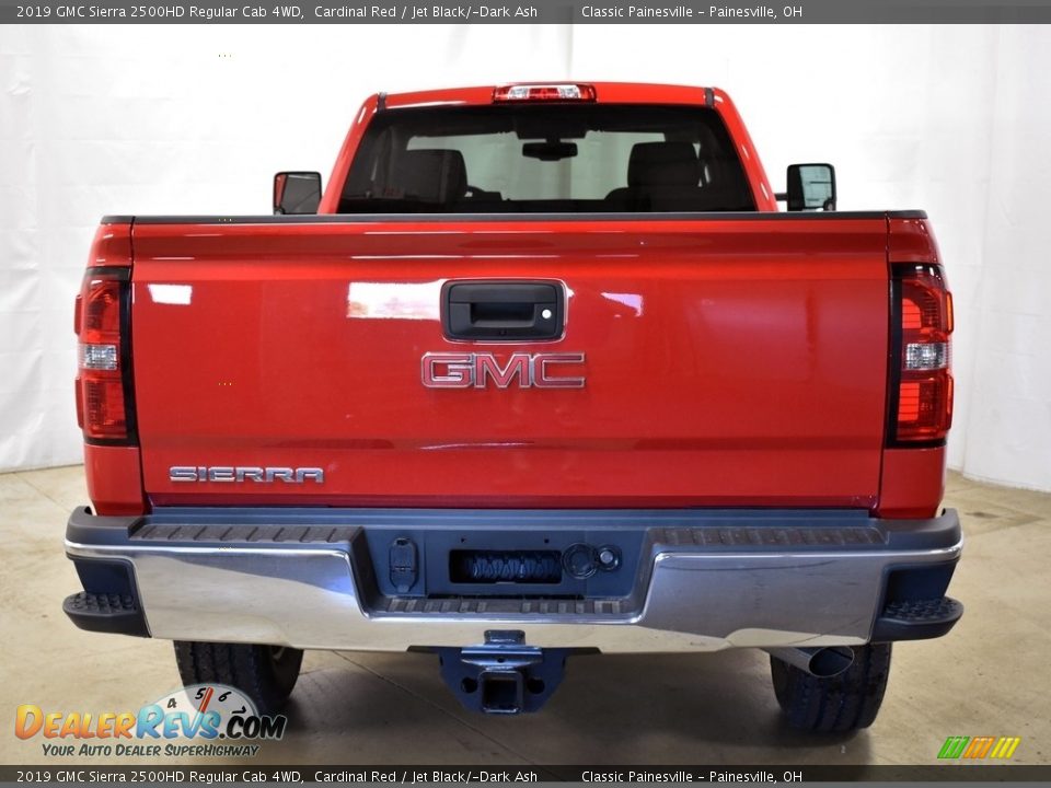 2019 GMC Sierra 2500HD Regular Cab 4WD Cardinal Red / Jet Black/­Dark Ash Photo #3