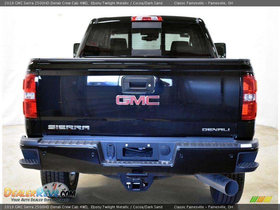 2019 GMC Sierra 2500HD Denali Crew Cab 4WD Ebony Twilight Metallic / Cocoa/Dark Sand Photo #3