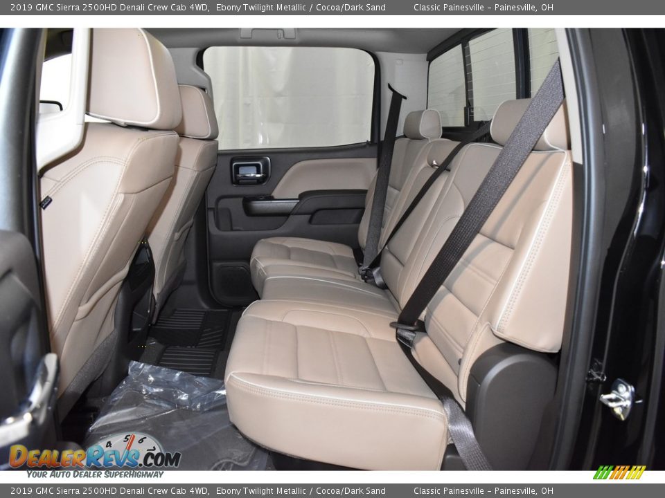 Rear Seat of 2019 GMC Sierra 2500HD Denali Crew Cab 4WD Photo #7
