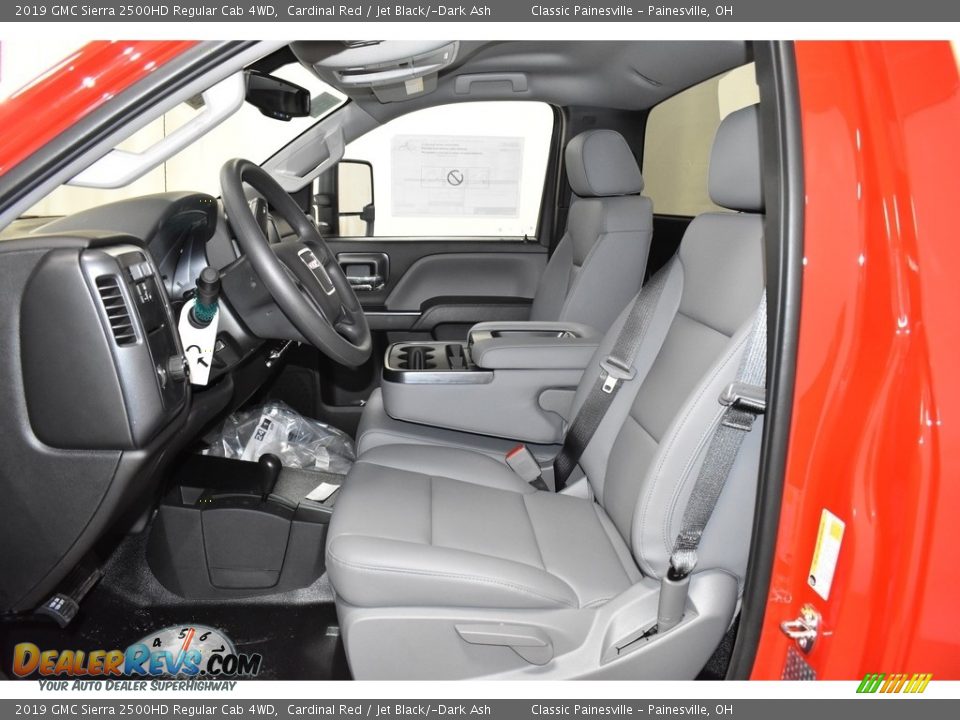 2019 GMC Sierra 2500HD Regular Cab 4WD Cardinal Red / Jet Black/­Dark Ash Photo #6