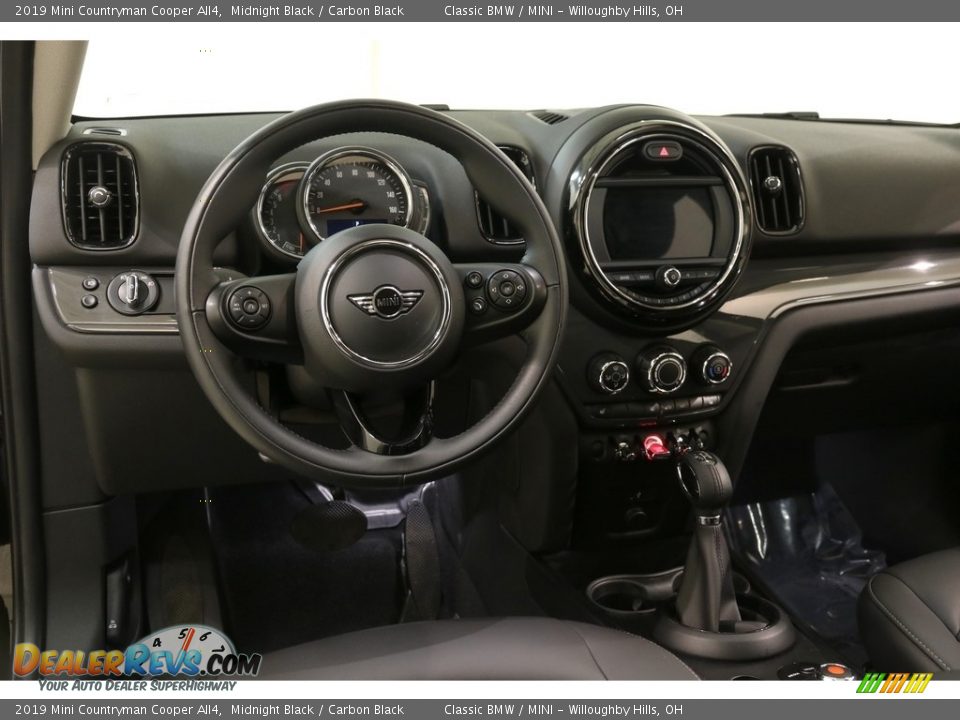 2019 Mini Countryman Cooper All4 Midnight Black / Carbon Black Photo #6