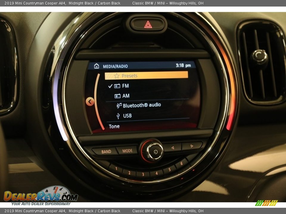 2019 Mini Countryman Cooper All4 Midnight Black / Carbon Black Photo #10