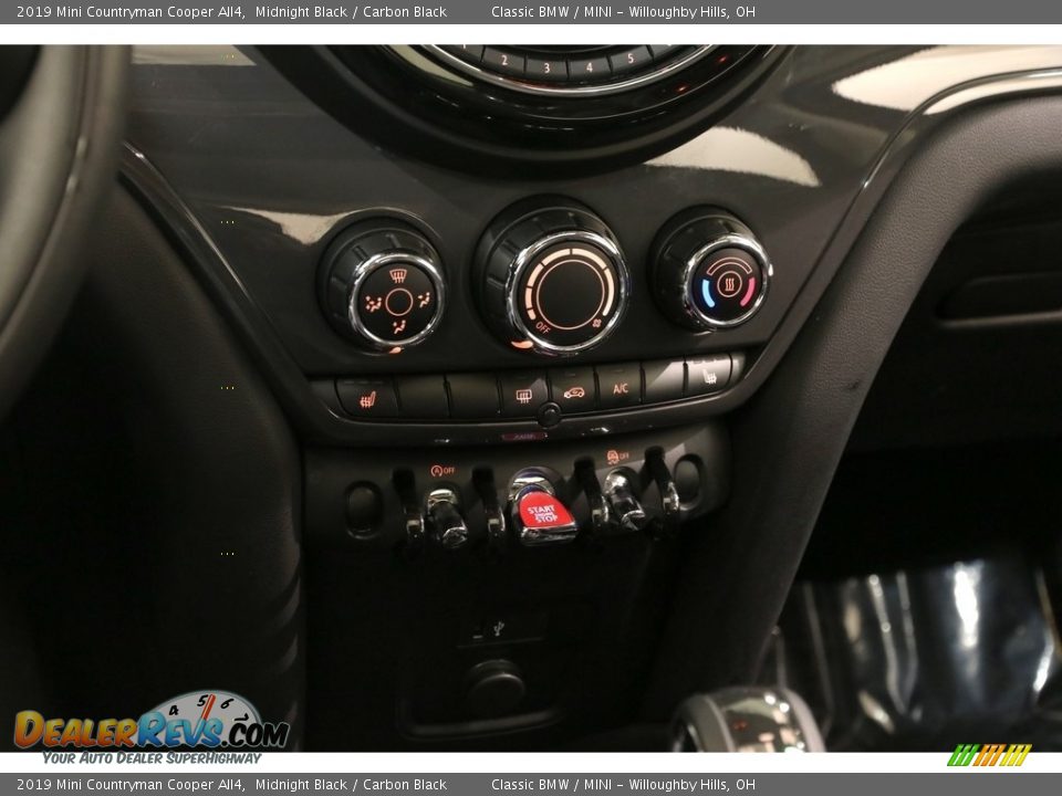 2019 Mini Countryman Cooper All4 Midnight Black / Carbon Black Photo #12