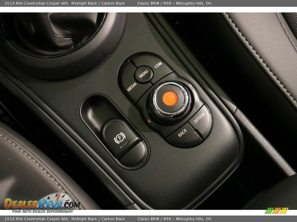 2019 Mini Countryman Cooper All4 Midnight Black / Carbon Black Photo #14