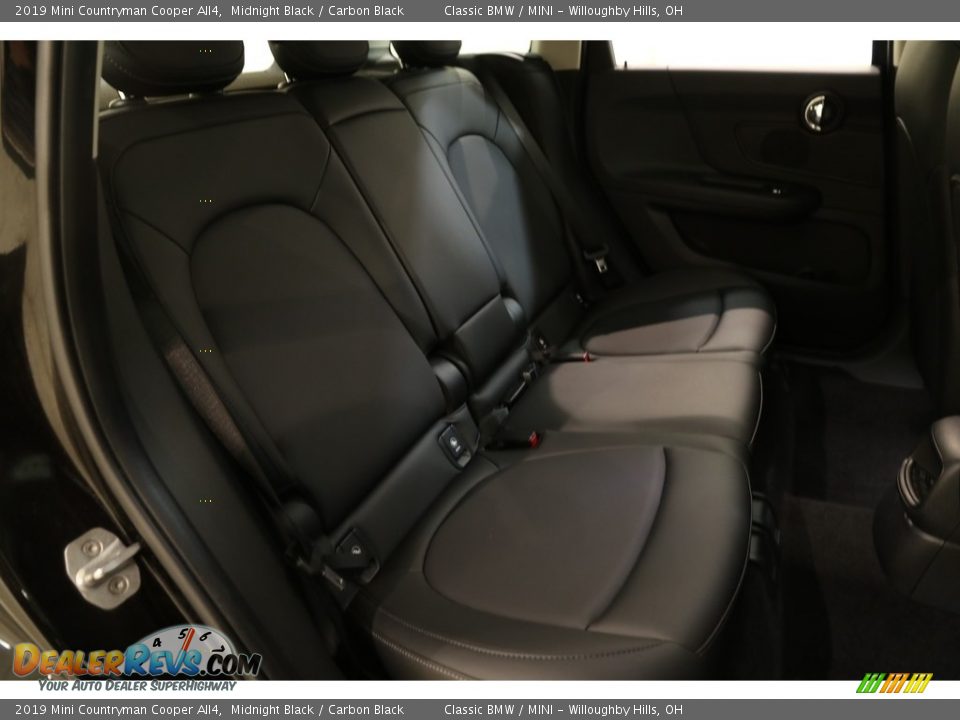 2019 Mini Countryman Cooper All4 Midnight Black / Carbon Black Photo #16