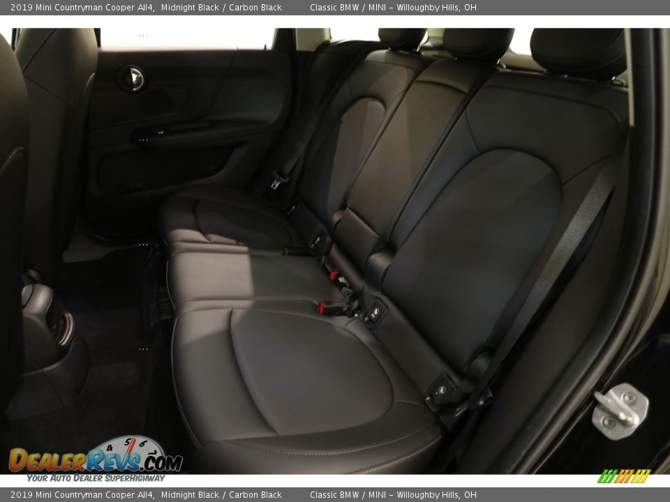 2019 Mini Countryman Cooper All4 Midnight Black / Carbon Black Photo #17