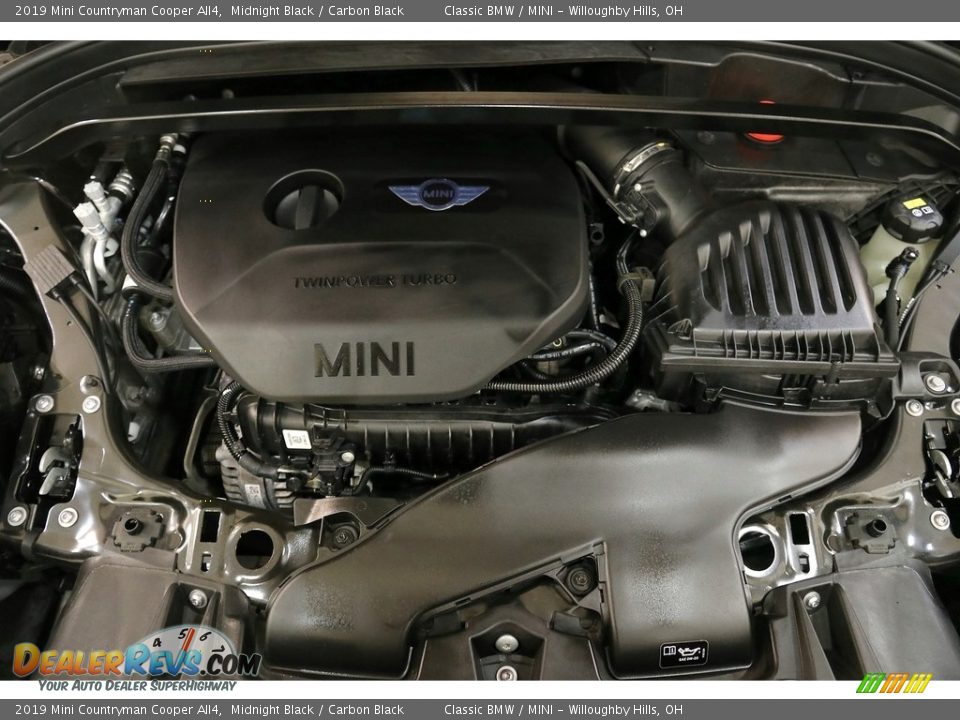2019 Mini Countryman Cooper All4 Midnight Black / Carbon Black Photo #19