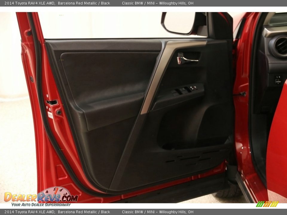 2014 Toyota RAV4 XLE AWD Barcelona Red Metallic / Black Photo #4