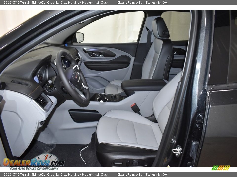 Medium Ash Gray Interior - 2019 GMC Terrain SLT AWD Photo #6