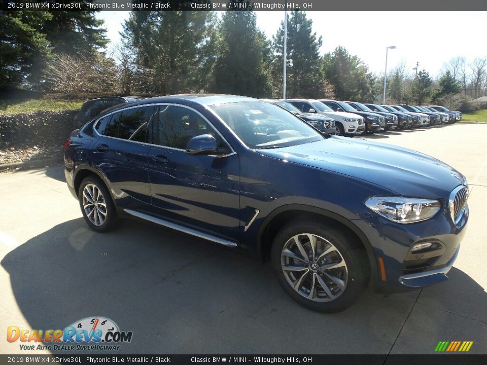 2019 BMW X4 xDrive30i Phytonic Blue Metallic / Black Photo #1