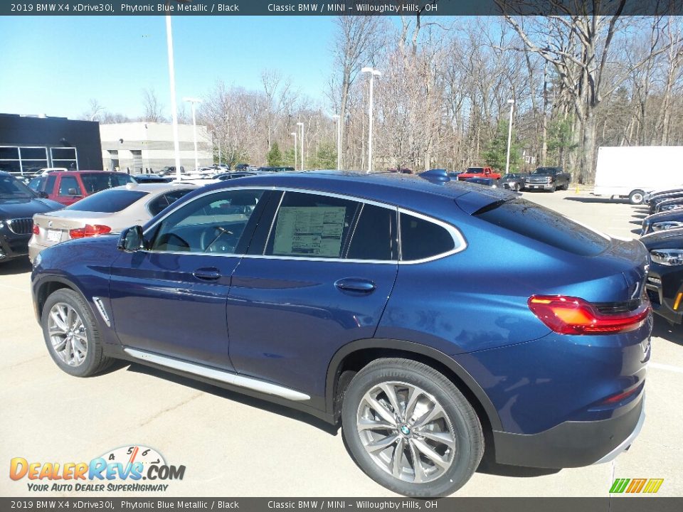 2019 BMW X4 xDrive30i Phytonic Blue Metallic / Black Photo #5