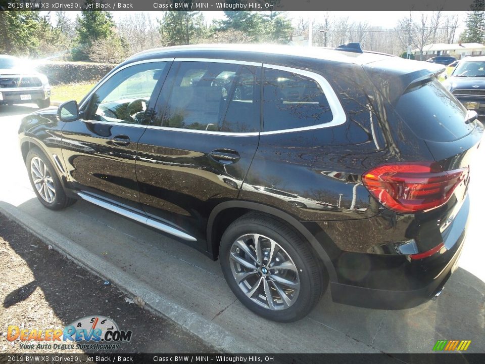2019 BMW X3 xDrive30i Jet Black / Black Photo #5
