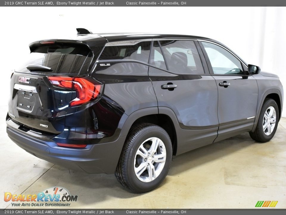 2019 GMC Terrain SLE AWD Ebony Twilight Metallic / Jet Black Photo #2