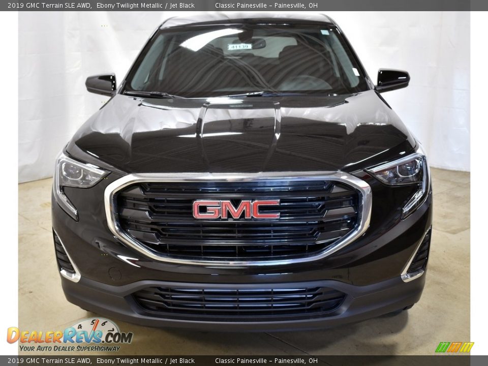 2019 GMC Terrain SLE AWD Ebony Twilight Metallic / Jet Black Photo #4