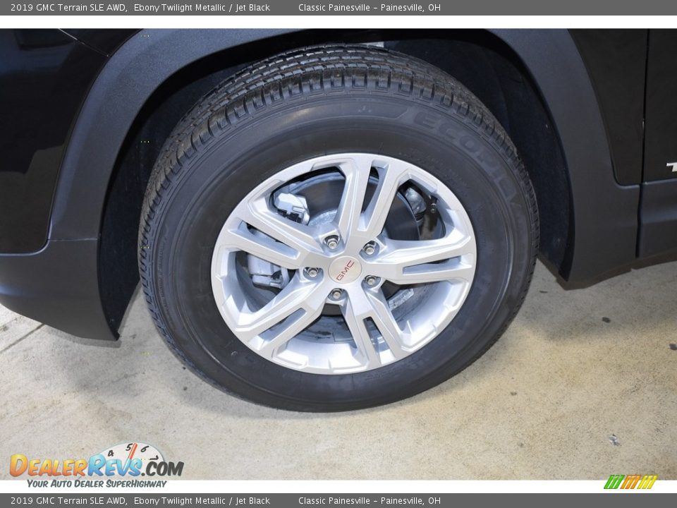 2019 GMC Terrain SLE AWD Ebony Twilight Metallic / Jet Black Photo #5