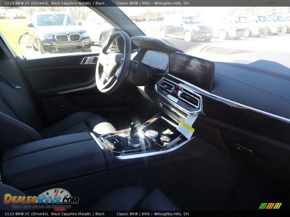 2019 BMW X5 xDrive40i Black Sapphire Metallic / Black Photo #3