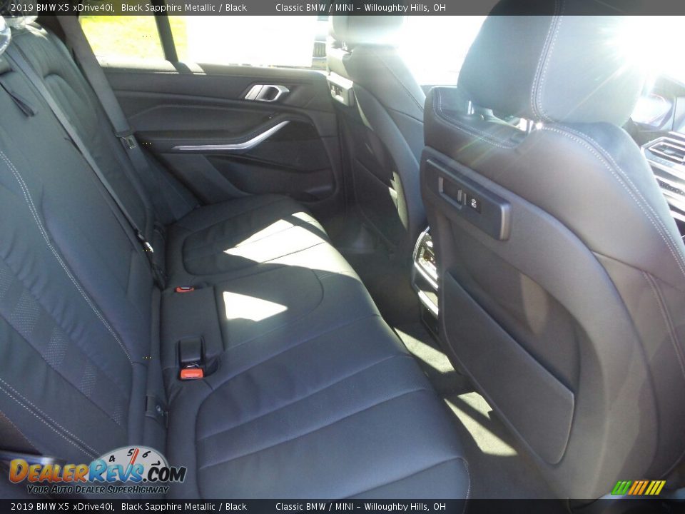 2019 BMW X5 xDrive40i Black Sapphire Metallic / Black Photo #4