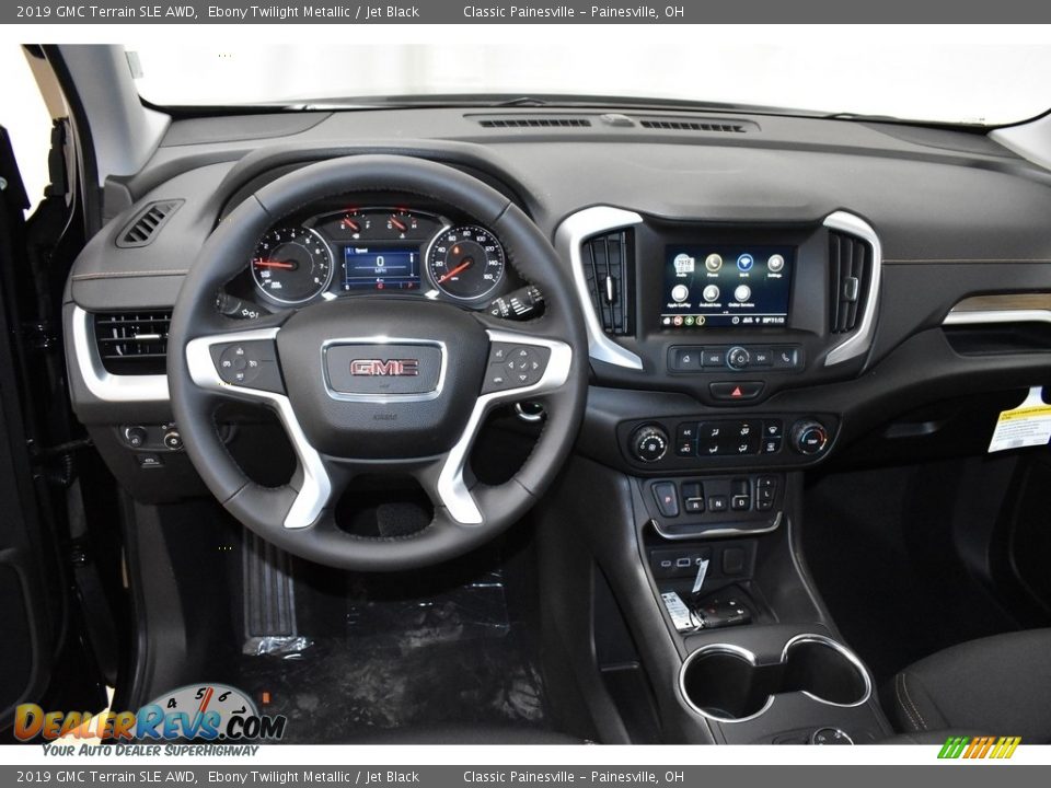 2019 GMC Terrain SLE AWD Ebony Twilight Metallic / Jet Black Photo #8