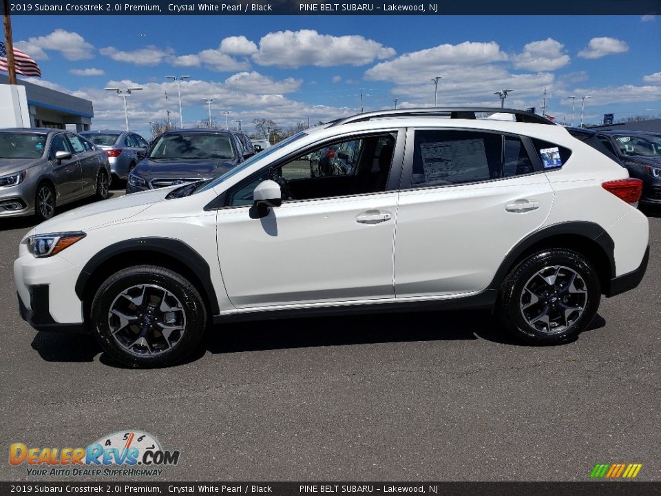 2019 Subaru Crosstrek 2.0i Premium Crystal White Pearl / Black Photo #3