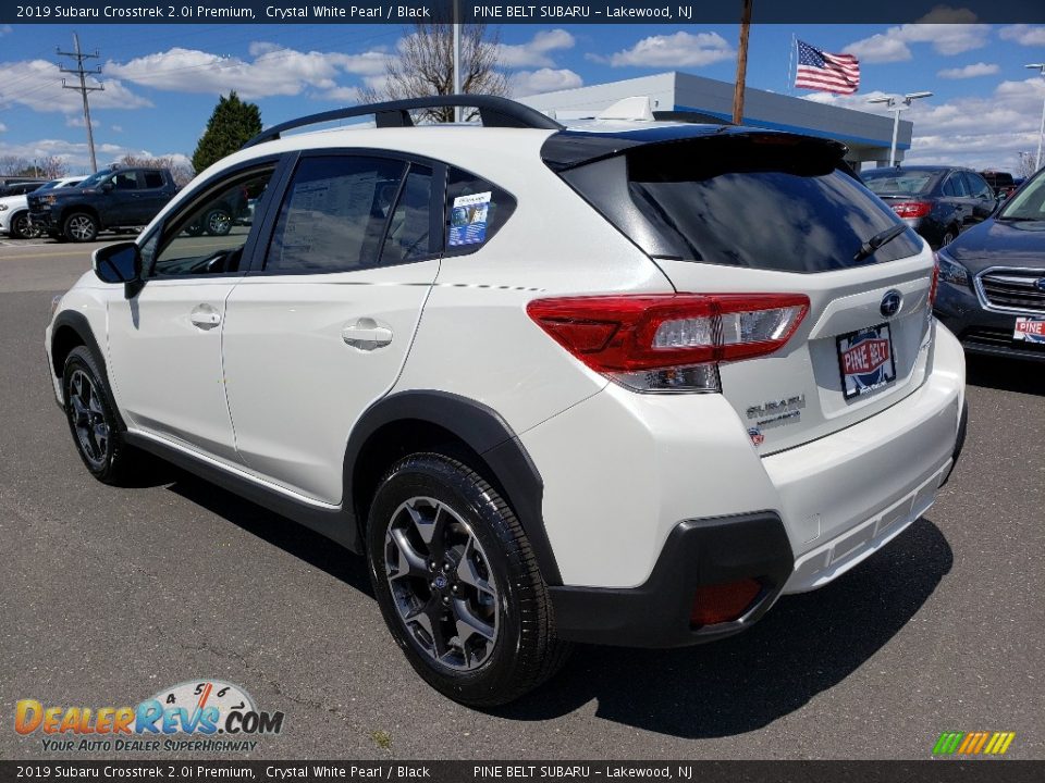 2019 Subaru Crosstrek 2.0i Premium Crystal White Pearl / Black Photo #4