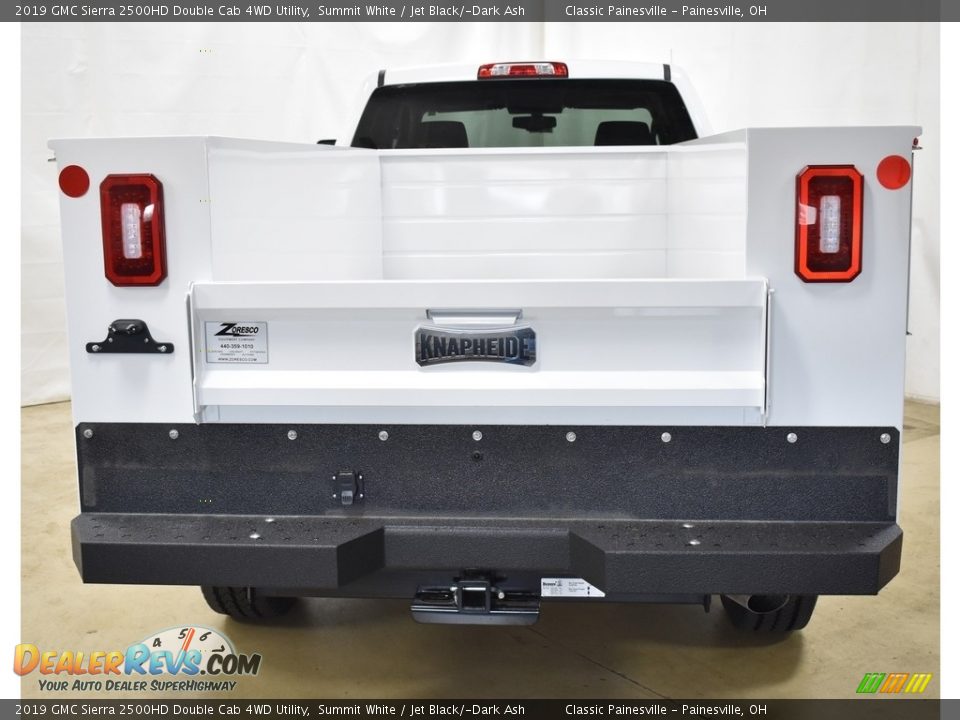 2019 GMC Sierra 2500HD Double Cab 4WD Utility Summit White / Jet Black/­Dark Ash Photo #3