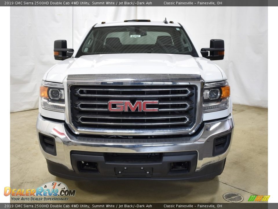 2019 GMC Sierra 2500HD Double Cab 4WD Utility Summit White / Jet Black/­Dark Ash Photo #4