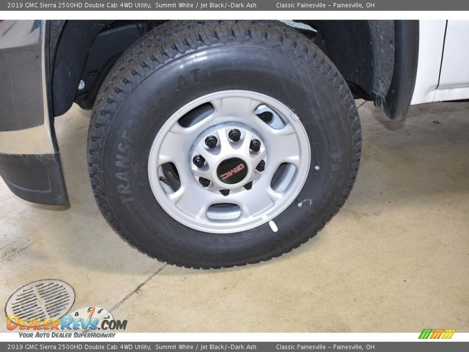 2019 GMC Sierra 2500HD Double Cab 4WD Utility Summit White / Jet Black/­Dark Ash Photo #5