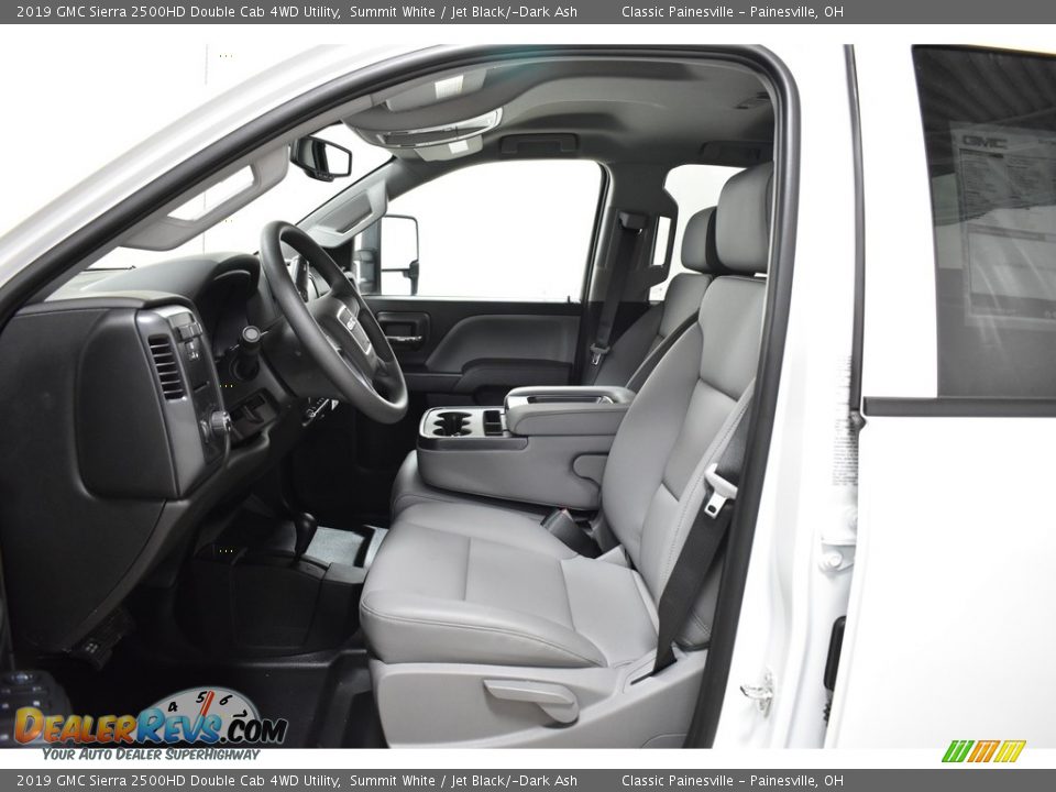 2019 GMC Sierra 2500HD Double Cab 4WD Utility Summit White / Jet Black/­Dark Ash Photo #6