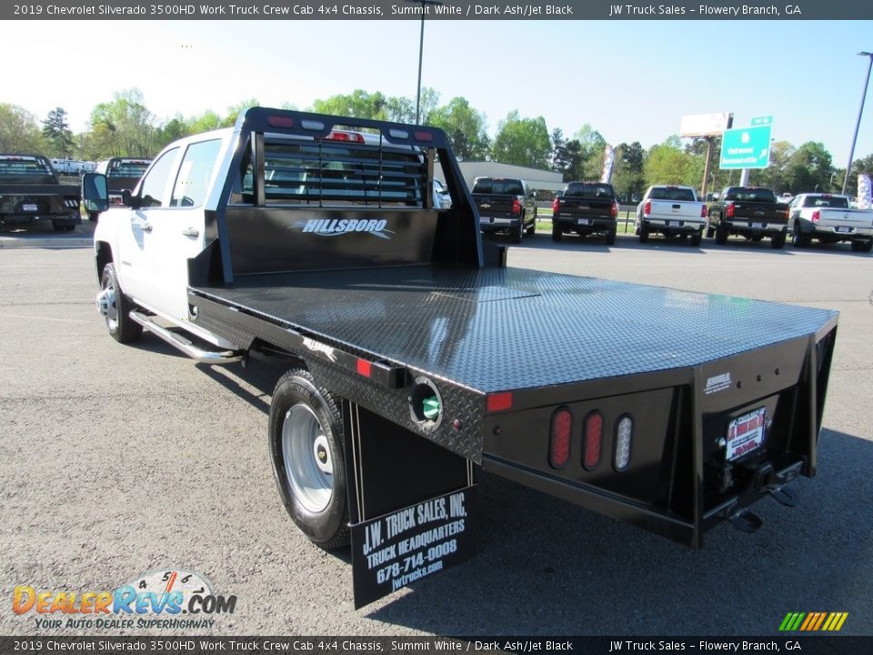 2019 Chevrolet Silverado 3500HD Work Truck Crew Cab 4x4 Chassis Summit White / Dark Ash/Jet Black Photo #3