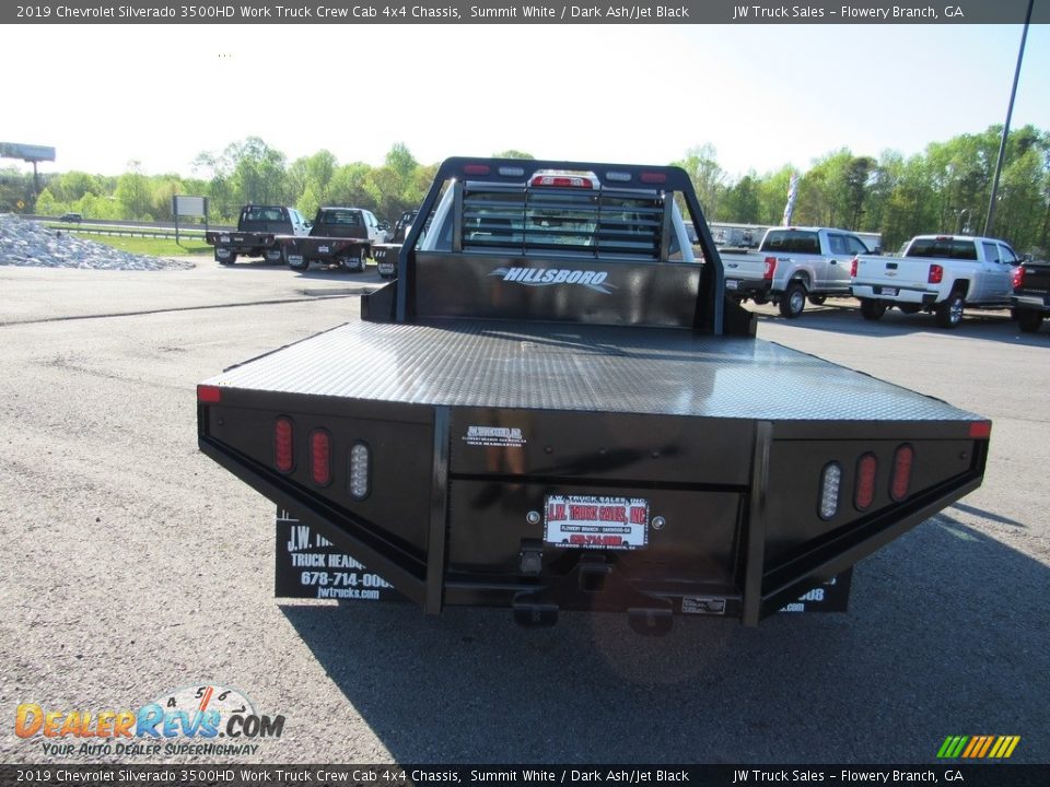 2019 Chevrolet Silverado 3500HD Work Truck Crew Cab 4x4 Chassis Summit White / Dark Ash/Jet Black Photo #4