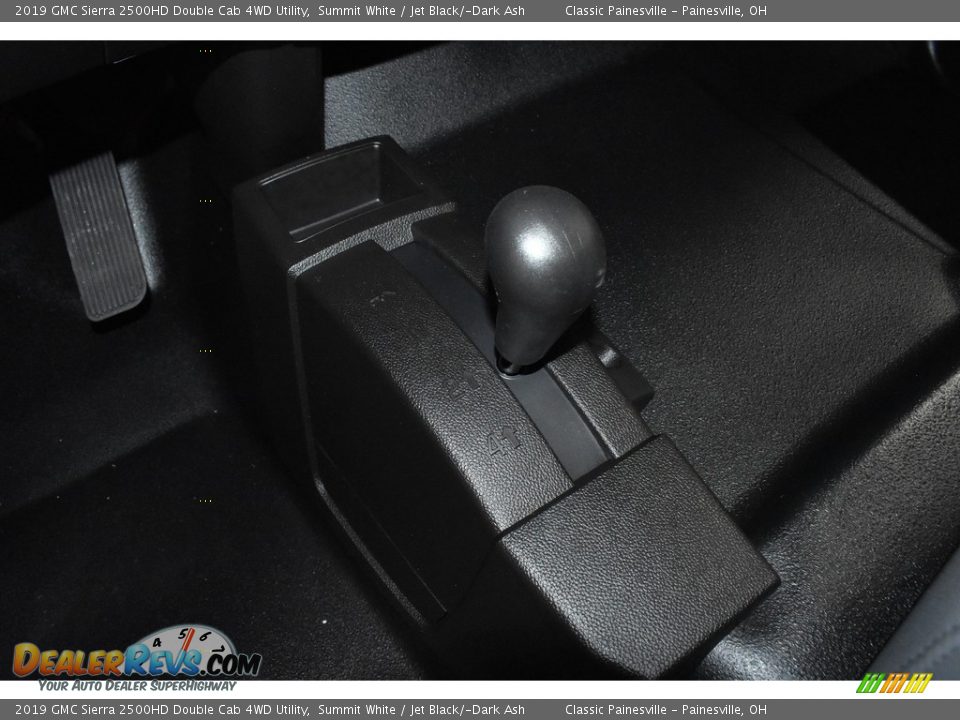 2019 GMC Sierra 2500HD Double Cab 4WD Utility Summit White / Jet Black/­Dark Ash Photo #13