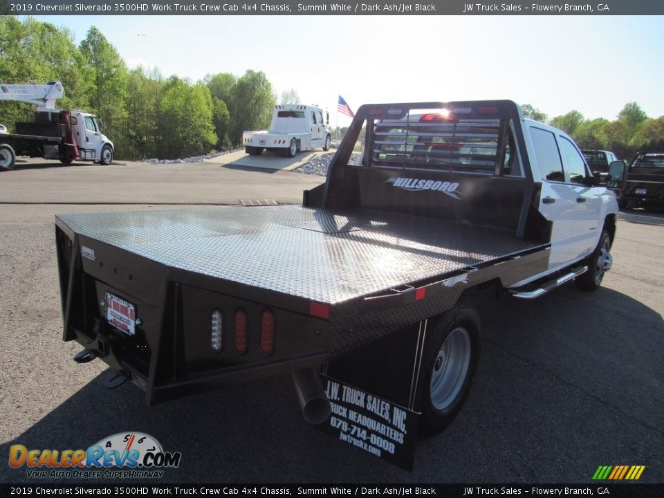 2019 Chevrolet Silverado 3500HD Work Truck Crew Cab 4x4 Chassis Summit White / Dark Ash/Jet Black Photo #5