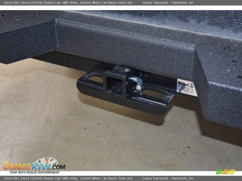 2019 GMC Sierra 2500HD Double Cab 4WD Utility Summit White / Jet Black/­Dark Ash Photo #15