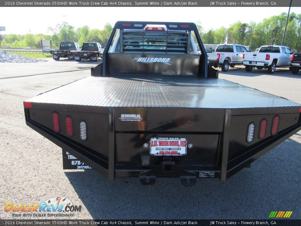 2019 Chevrolet Silverado 3500HD Work Truck Crew Cab 4x4 Chassis Summit White / Dark Ash/Jet Black Photo #10