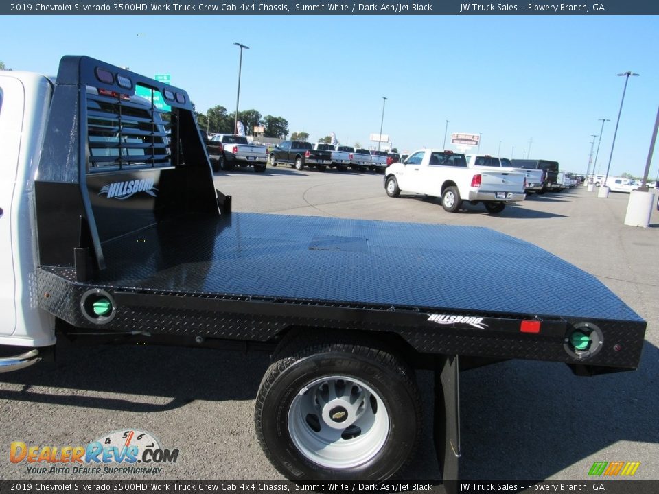 2019 Chevrolet Silverado 3500HD Work Truck Crew Cab 4x4 Chassis Summit White / Dark Ash/Jet Black Photo #13