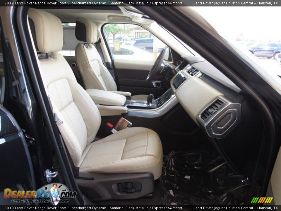 2019 Land Rover Range Rover Sport Supercharged Dynamic Santorini Black Metallic / Espresso/Almond Photo #5