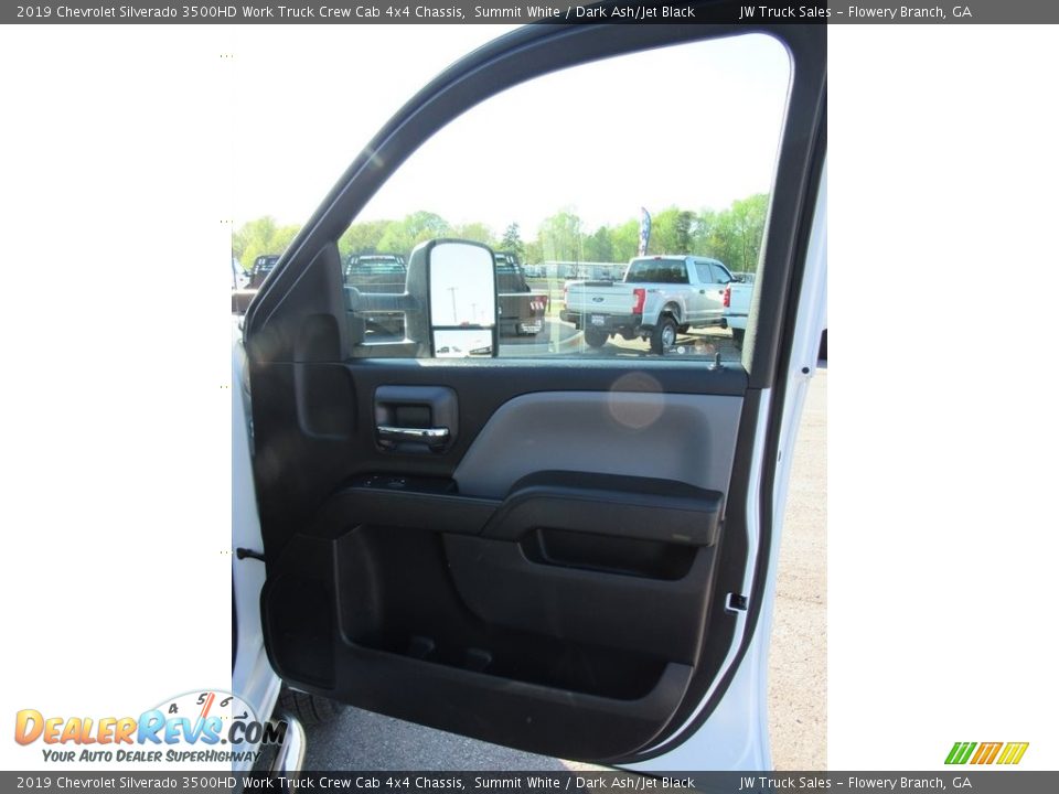 2019 Chevrolet Silverado 3500HD Work Truck Crew Cab 4x4 Chassis Summit White / Dark Ash/Jet Black Photo #22
