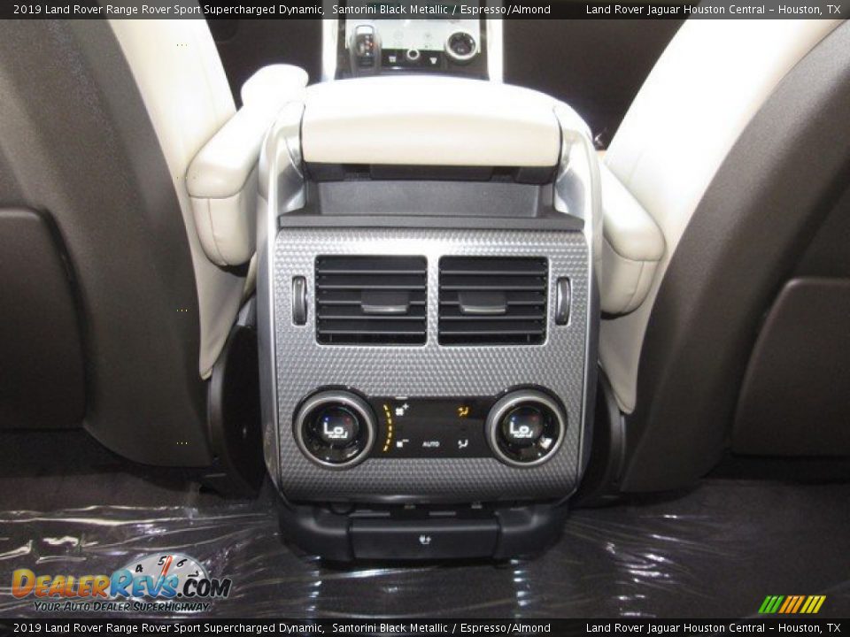 2019 Land Rover Range Rover Sport Supercharged Dynamic Santorini Black Metallic / Espresso/Almond Photo #16