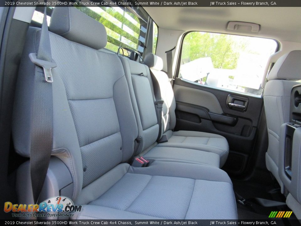 2019 Chevrolet Silverado 3500HD Work Truck Crew Cab 4x4 Chassis Summit White / Dark Ash/Jet Black Photo #29