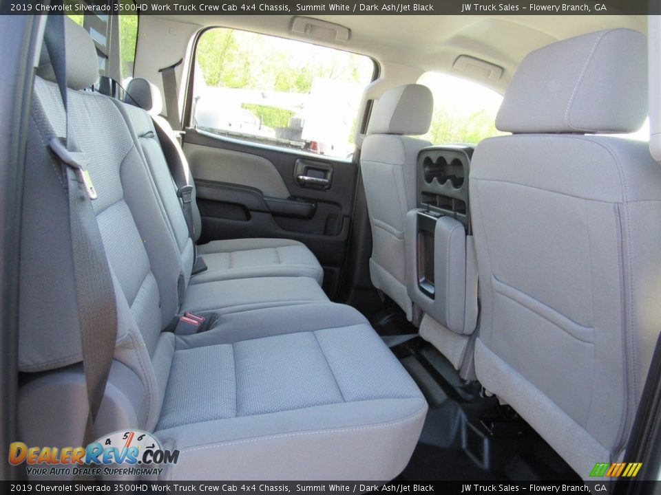 2019 Chevrolet Silverado 3500HD Work Truck Crew Cab 4x4 Chassis Summit White / Dark Ash/Jet Black Photo #30