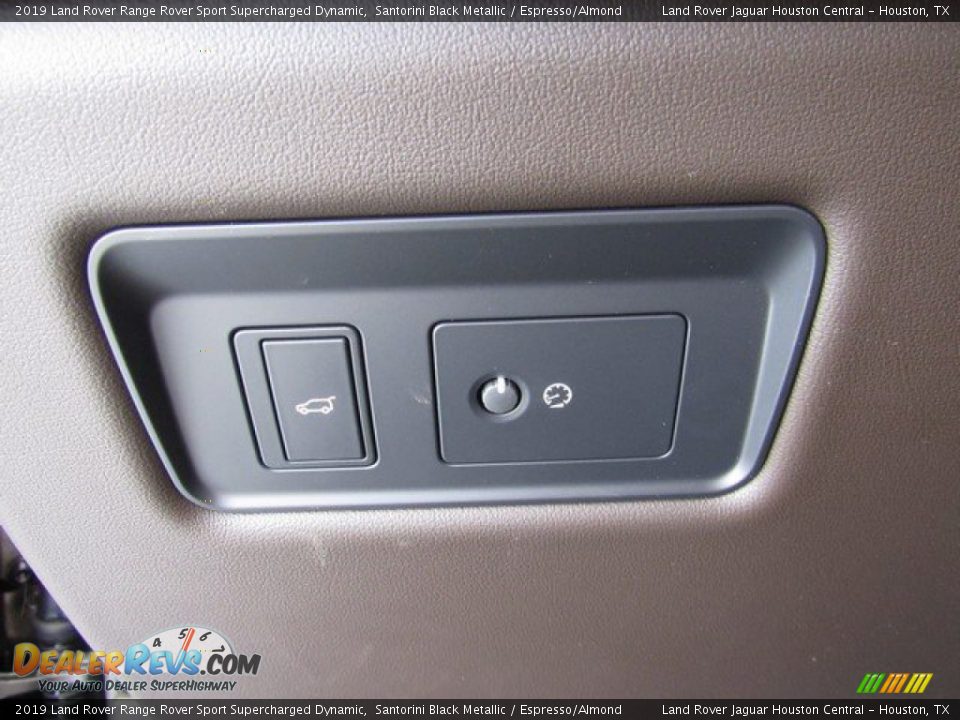 2019 Land Rover Range Rover Sport Supercharged Dynamic Santorini Black Metallic / Espresso/Almond Photo #26